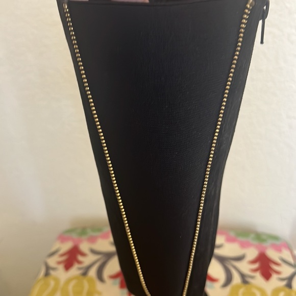 ALDO KNEE HIGH BOOTS BLACK - Picture 3 of 5